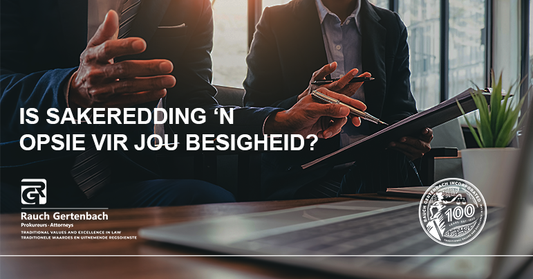 Is Sakesredding ‘n opsie vir jou besigheid?