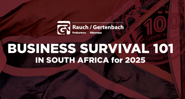 BUSINESS SURVIVAL 101 IN SOUTH AFRICA for 2025